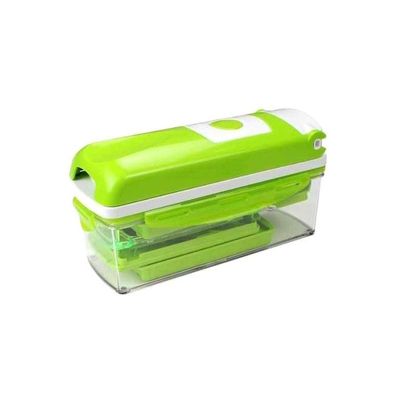 Multifunctional Vegetable And Fruit Dicer Green/White/Clear