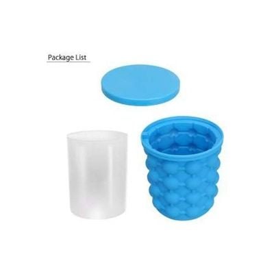 Ice Cube Bucket Blue 10x8centimeter