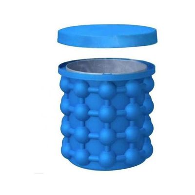 Ice Cube Bucket Blue/White Ice Cube Bucket Blue/White