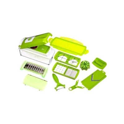 Multifunction Vegetable And Fruit Slicer Green/White