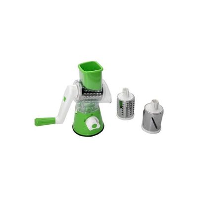 Tabletop Drum Grater White/Green/Silver