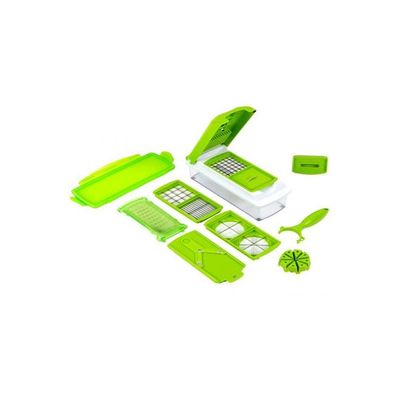 Vegetable And Fruit Slicer Set Green/White/Silver