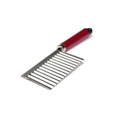 Crinkle Wavy Potato Chips Slicer Red/Silver