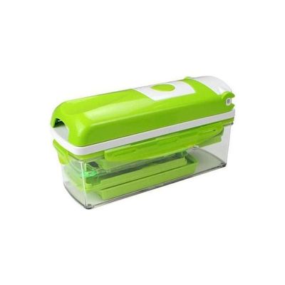 Manual Fruit & Vegetable Slicer Green Manual Fruit & Vegetable Slicer Green