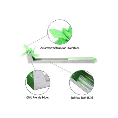 Watermelon Windmill Slicer Green/Silver