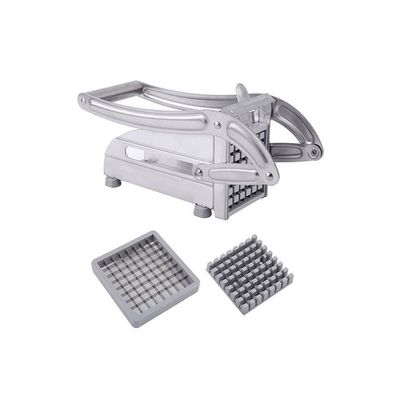 Stainless Steel French Fries Slicer Silver