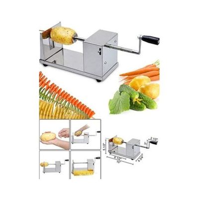 Potato Slicer Silver 5.4x11.3x5.8inch