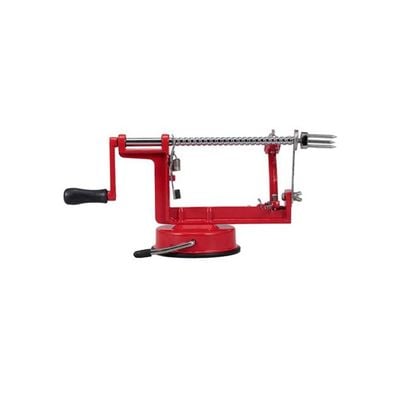 3-In-1 Corer Apple Peeler Red/Silver/Black 3-In-1 Corer Apple Peeler Red/Silver/Black