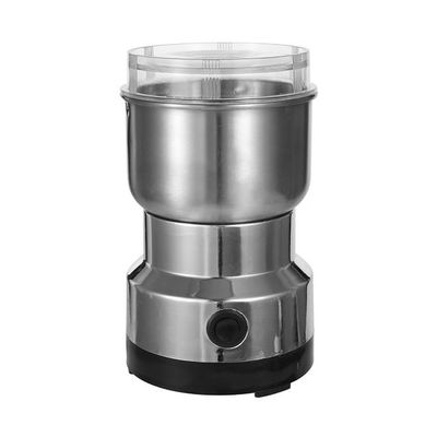 Stainless Steel Coffee Grinder Silver/Black 175 x 105millimeter