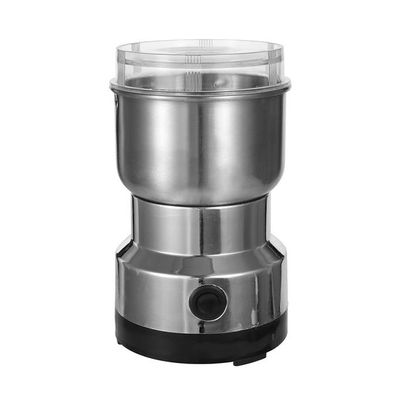 Stainless Steel Coffee Grinder Silver/Black 175 x 105millimeter