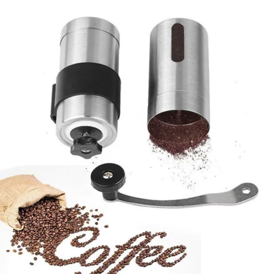 Stainless Steel Coffee Grinder Silver