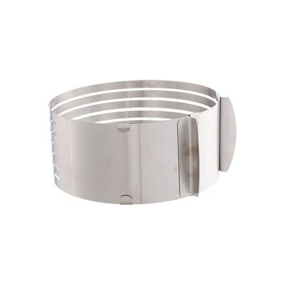 Stainless Steel Cake Layer Slicer Silver 16x20cm