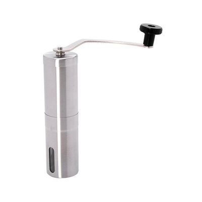 Stainless Steel Coffee Grinder Silver 4.7x19.5centimeter