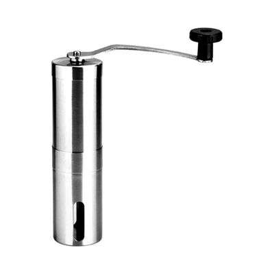 Stainless Steel Coffee Grinder Silver/Black 19x5cm Stainless Steel Coffee Grinder Silver/Black 19x5cm