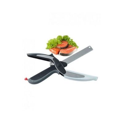 2-In-1 Clever Cutter Black/Silver