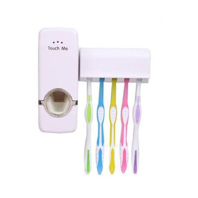 Toothpaste Dispenser Set White 60x90x155cm