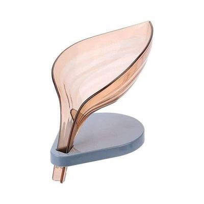 Leaf Shaped Soap Holder Multicolour 12cm