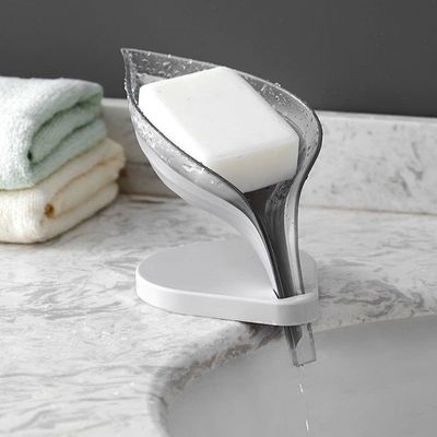 Soap Dish With Suction Cup Base Grey 21cm