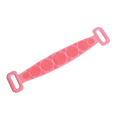 Silicone Bath Body Brush Pink 15cm