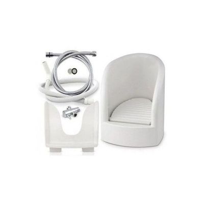 Wall Mounted Foot Washer White