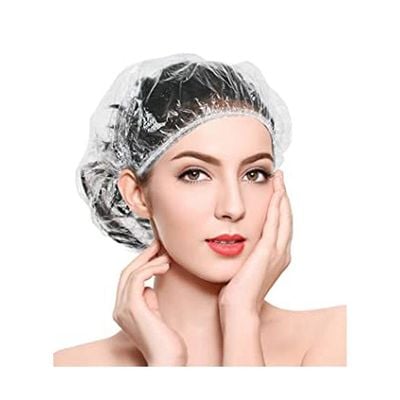 100-Piece Shower Cap Clear 8x6x2inch