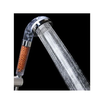 Filtered Hand Held Shower Head Silver 9.45x3x3cm