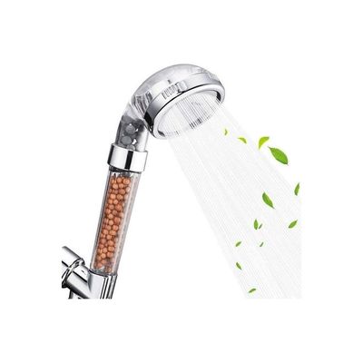 Filtered Hand Held Shower Head Silver