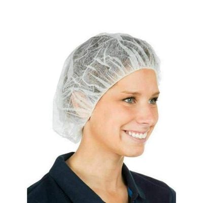 High Quality Disposable Shower Cap White Pack of 100