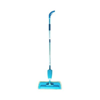 Healthy Spray Floor Cleaning Mop Blue/Silver 52.5x17centimeter