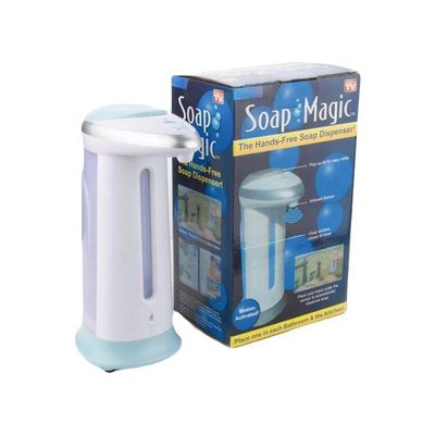Hands-Free Soap Dispenser With LED White/Green/Clear