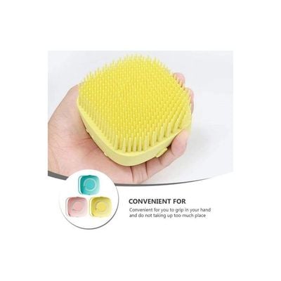 3-Piece Massage Bath Brush Multicolour 5.7cm