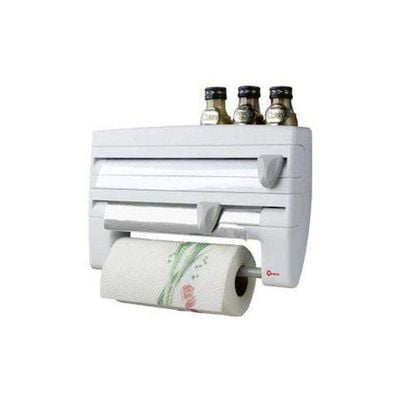 Triple Paper Dispenser White