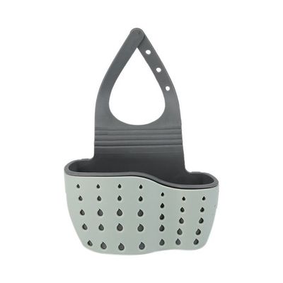 Hanging Drain Basket Sink Shelf Green/Black