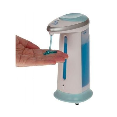 Hands Free Soap Dispenser White/Blue