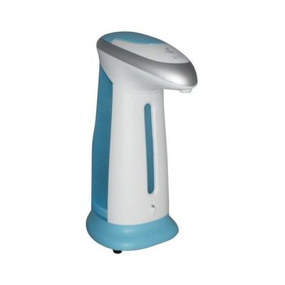 Hands Free Soap Dispenser White/Blue 8x16x17inch