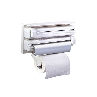 Triple Paper Dispenser White 28x48centimeter