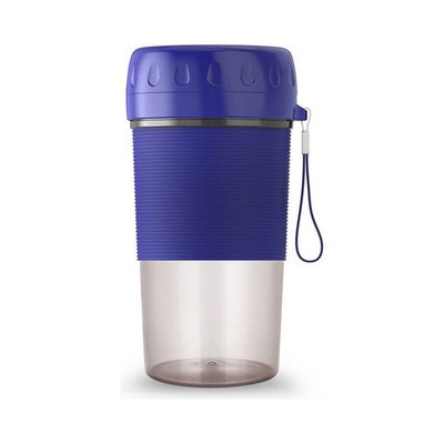 Portable Juicer Cup Blender Blue/Clear