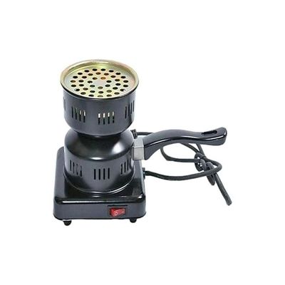 Single Charcoal Heater Black 85cm