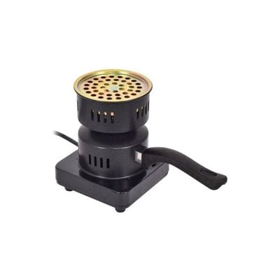 Single Charcoal Heater Black 85cm