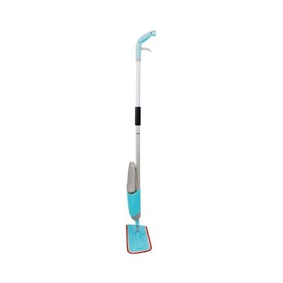 Hand-Free Spray Horizontal Board Lazy Mop Blue/Grey/Black 127x13.5x3.5centimeter