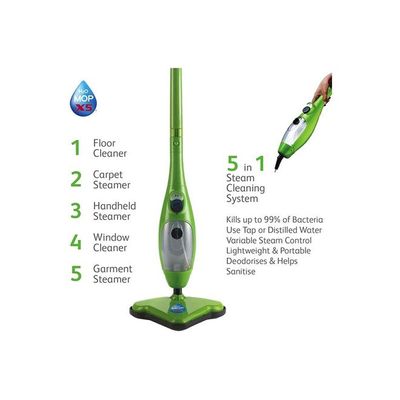 H2O Steam Mop Green