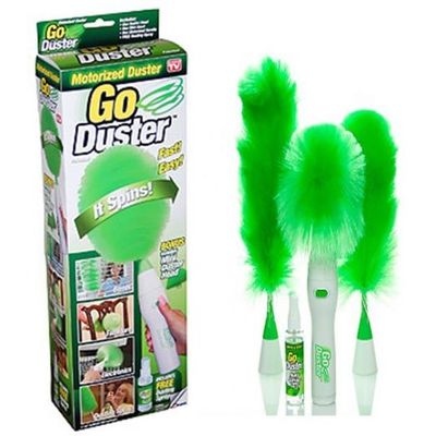 Go Duster Green/White