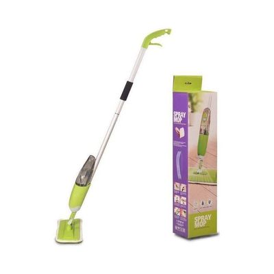 Healthy Spray Floor Mop With Microfibre Pad Multicolour 15x100cm