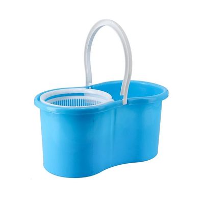 360 Rotating Spin Mop And Bucket Set Blue/White