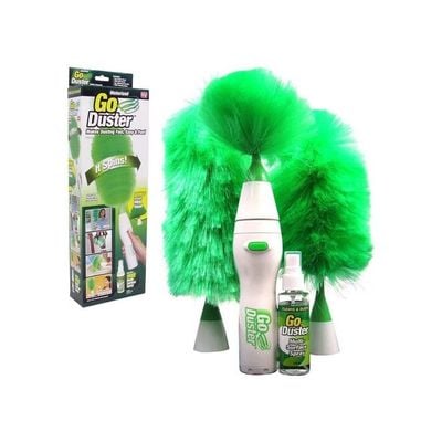 Electrostatic Dust Cleaning Brush Green One size