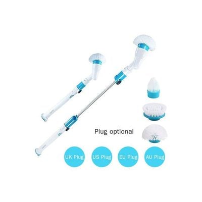 Electric Spin  Cleaning Brush Blue/White 55.00*10.50*13.00cm