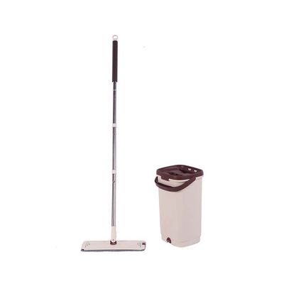 Rotating Spin Mop With Bucket Beige 24centimeter