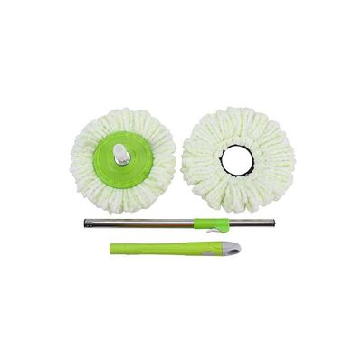 Rotating Spin Mop With Bucket Green 47centimeter