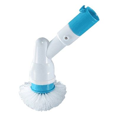 Electric Handheld Glass Window Cleaner Brush White/Blue