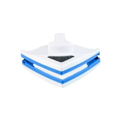 Double-Sided Household Cleaning Glass Wiper Blue/White